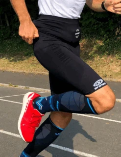 Ceinture De Running BV Sport Light -Équipement De Plein Air CeinturedeRunning BVSPORT Light Noir vue action