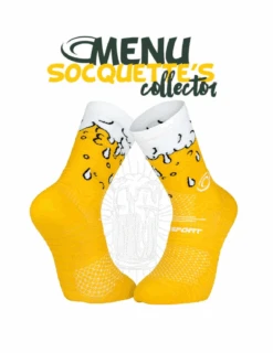 Chaussettes De Running BV Sport Trail Ultra Collector "Nutri" Bière -Équipement De Plein Air Chaussettes Trail BVSPORT Nutri Biere vue2