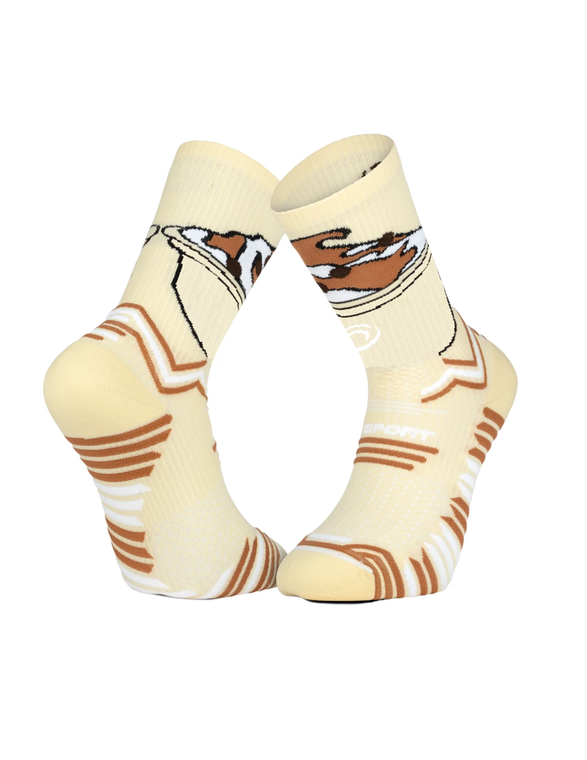 Chaussettes De Running BV Sport Trail Ultra Collector "Nutri" Sundae 1 Chaussettes De Running BV Sport Trail Ultra Collector "Nutri" Sundae