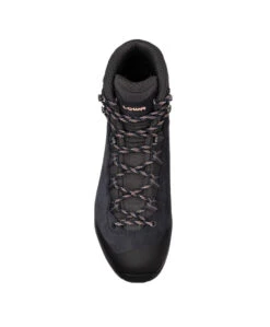 Chaussures De Rando Lowa Explorer II GTX Mid Femme -Équipement De Plein Air Chaussures Randonnee Lowa Exploreer II GTX Mid Femme Bleu vue dessus