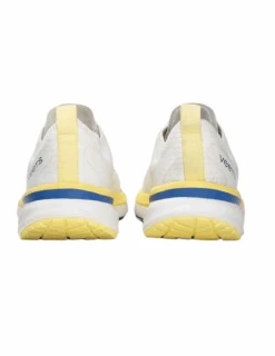 Chaussures De Running Veets Transition Knit Mif 1 Homme -Équipement De Plein Air Chaussures Running Veets Transition Knit Mif1 Homme Blanc Jaune vue arriere