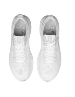 Chaussures De Running Veets Transition Knit Mif 1 Unisexe -Équipement De Plein Air Chaussures Running Veets Transition Knit Mif1 Unisexe Blanc vue dessus
