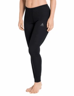 Sous-Pantalon Odlo Active Warm Eco Femme 6 Sous-Pantalon Odlo Active Warm Eco Femme -Équipement De Plein Air Collant Thermique Odlo Active Warm Eco Femme Noir vue porte face 1