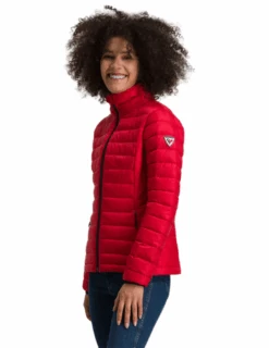 Doudoune Rossignol 180 GR Femme -Équipement De Plein Air Doudoune Rossignol Femme Rouge vue portee