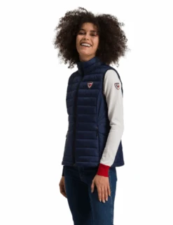 Doudoune Sans Manches Rossignol 180 GR Femme -Équipement De Plein Air Doudoune Rossignol SM Femme Bleu vue ecusson 1