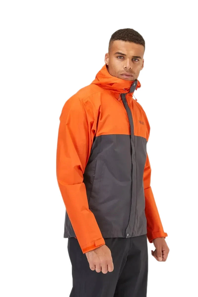 Veste Imperméable Rab Downpour Eco Homme 2 Veste Imperméable Rab Downpour Eco Homme – Image 2