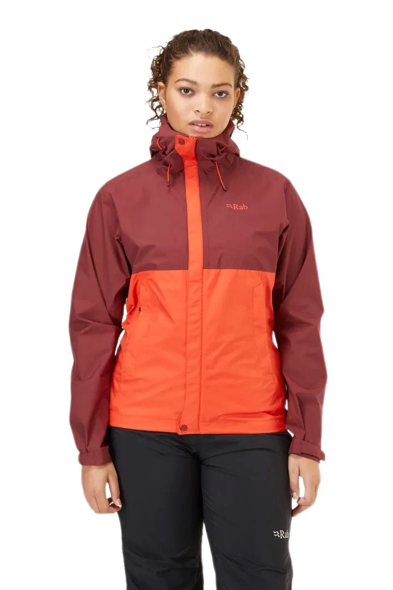 Veste Imperméable Rab Downpour Eco Femme 2 Veste Imperméable Rab Downpour Eco Femme – Image 2