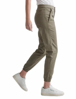 Pantalon-Jogging Duer Live Lite Femme -Équipement De Plein Air Jogger DUER LiveLite WJTR100 FTG Femme vue porte cote