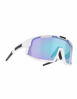 Lunettes De Soleil Bliz Vision Blanc Mat Écran Smoke & Blue Multi