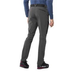 Pantalon De Rando Millet Wanaka Stretch II Homme -Équipement De Plein Air Pantalon Randonnee Millet Wanaka Homme Gris vue portee arriere