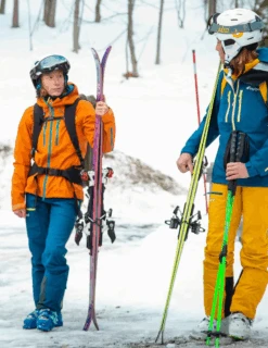 Pantalon De Ski De Rando Lagoped Supa 2 Femme -Équipement De Plein Air Pantalon Ski Lagoped Supa Femme Bleu vue porte2