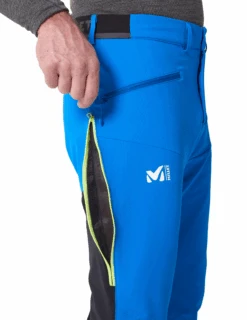 Pantalon De Ski De Rando Millet Pierra Ment' XCS Homme -Équipement De Plein Air Pantalon Ski Millet PierraMenta XCS Bleu vue ventilations