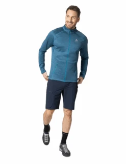 Polaire Odlo Tencia Zip Homme 6 Polaire Odlo Tencia Zip Homme -Équipement De Plein Air Polaire ODLO Tencia Homme 542562 21026 vue portee face