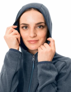 Polaire Vaude Moena Femme -Équipement De Plein Air Polaire VAUDE Moena Femme 42499 1790 vue capuche
