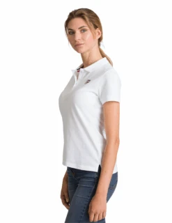 Polo Rossignol Logo Manches Courtes Femme -Équipement De Plein Air Polo ROSSIGNOL Logo Femme RLKWY02 100 vue cote