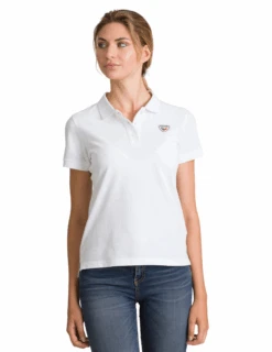 Polo Rossignol Logo Manches Courtes Femme