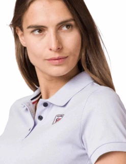 Polo Rossignol Logo Manches Courtes Femme 6 Polo Rossignol Logo Manches Courtes Femme -Équipement De Plein Air Polo ROSSIGNOL Logo Femme RLKWY02 36L vue detail