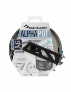 Popote Sea To Summit Alpha Pot 1,2 L 7 Popote Sea To Summit Alpha Pot 1,2 L -Équipement De Plein Air Popote SEATOSUMMIT Alpha1.2 4