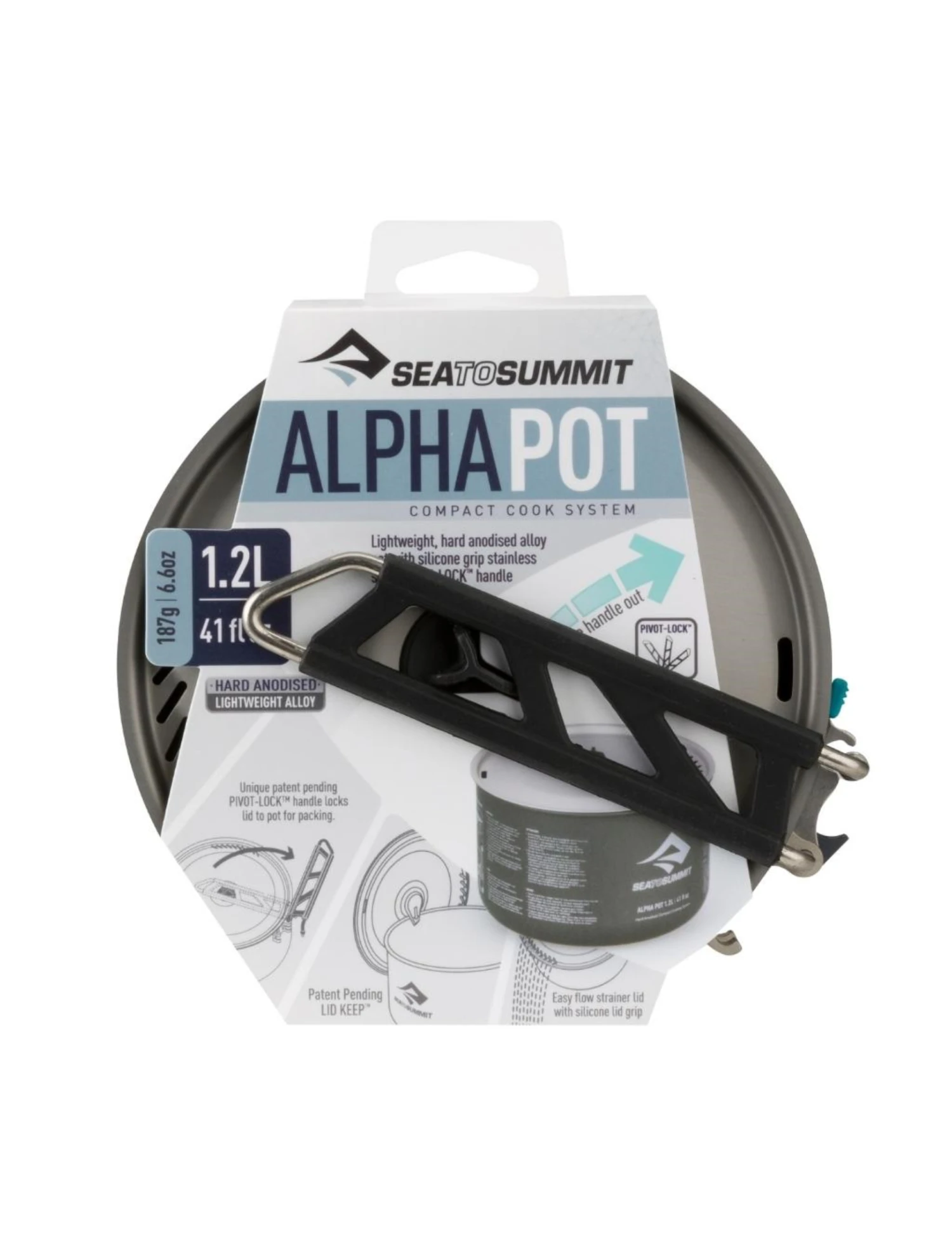 Popote Sea To Summit Alpha Pot 1,2 L 4 Popote Sea To Summit Alpha Pot 1,2 L – Image 4