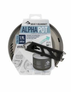 Popote Sea To Summit Alpha Pot 1,9 L -Équipement De Plein Air Popote SEATOSUMMIT Alpha1.9 4 1