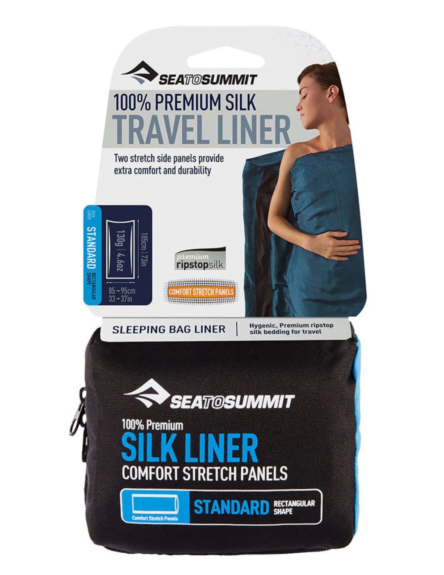 Sac à Viande Sea To Summit Soie Rectangular Standard 2 Sac à Viande Sea To Summit Soie Rectangular Standard – Image 2