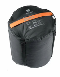 Sac De Couchage Deuter Orbit -5° Regular Left -Équipement De Plein Air Sac Couchage DEUTER OrbitMinus5 Reg 3701722 9314 1 vue sac compression