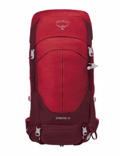 Sac à Dos De Rando Osprey Stratos 36 Homme -Équipement De Plein Air Sac Rando OSPREY Sirrus36 Poisettia Red vue face