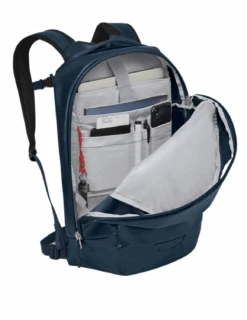 Sac à Dos Osprey Transporter Panel Loader 25 L -Équipement De Plein Air Sac Velo OSPREY Transporter Panel Loader Venturi Blue vue interieur