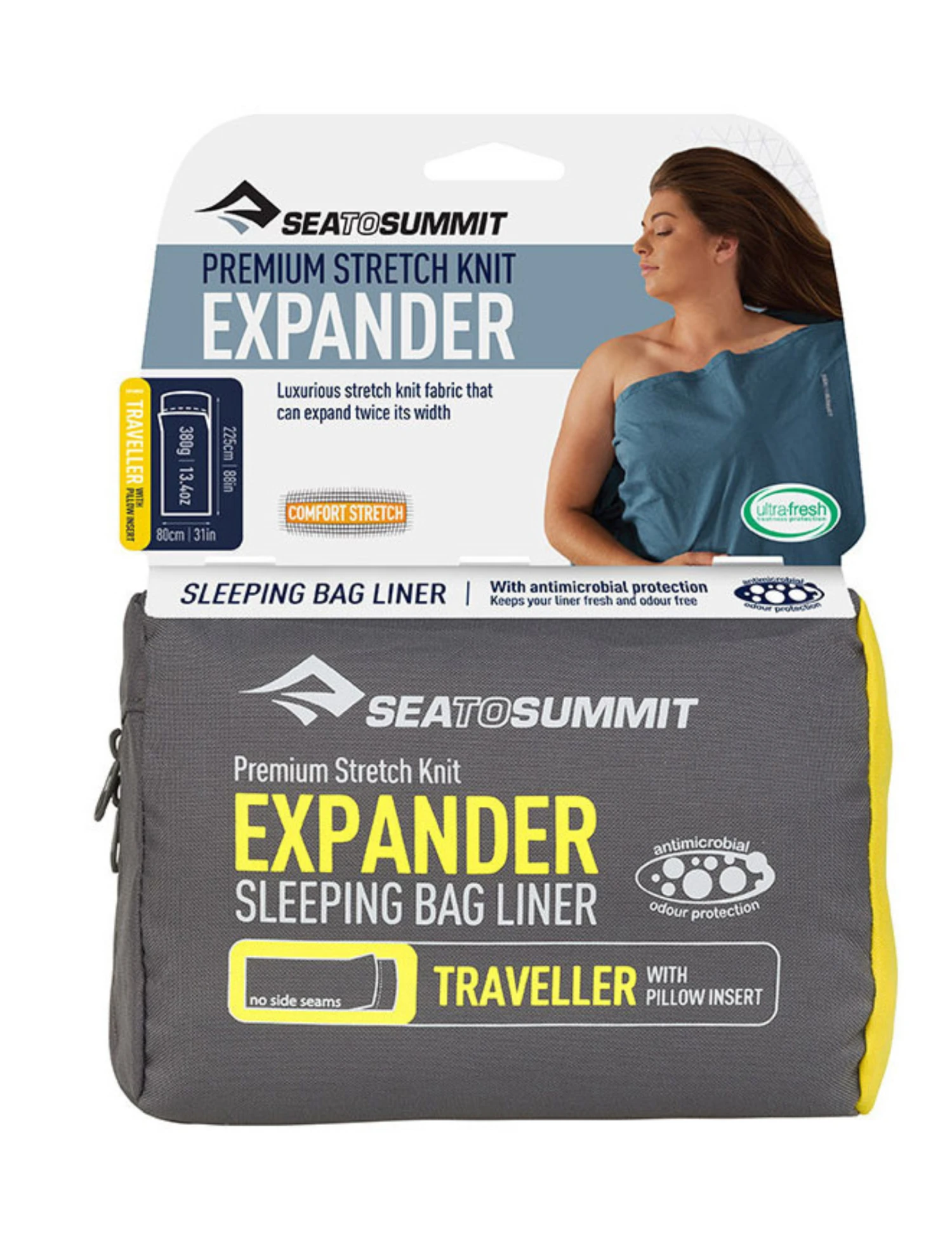 Sac à Viande Sea To Summit Polycoton Stretch Traveller 2 Sac à Viande Sea To Summit Polycoton Stretch Traveller – Image 2