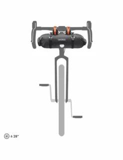 Sacoche De Guidon Ortlieb BikePacking 9 11 Sacoche De Guidon Ortlieb BikePacking 9 -Équipement De Plein Air Sacoche Bikepacking ORTLIEB Handlebar 9 F9932 vue globale