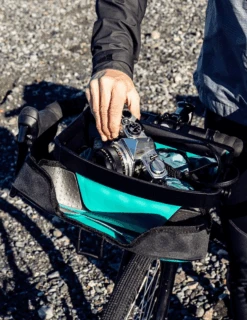 Sacoche De Guidon Ortlieb Ultimate Six Free -Équipement De Plein Air Sacoche Guidon ORTLIEB Ultimate Six Free F3414 vue ambiance 1