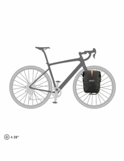 Paire De Sacoches De Roue Avant Ortlieb BikePacking Gravel Pack -Équipement De Plein Air Sacoches Bikepacking ORTLIEB Gravel Pack F9982 vue globale
