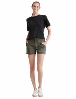 Short Duer No Sweat Everyday Femme -Équipement De Plein Air Short DUER NoSweatEveryday WSNT1019 LRL Femme vue silhouette