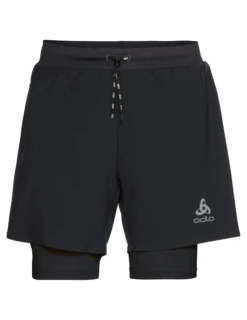 Short De Trail 2-en-1 Odlo Axalp Trail 6" Homme