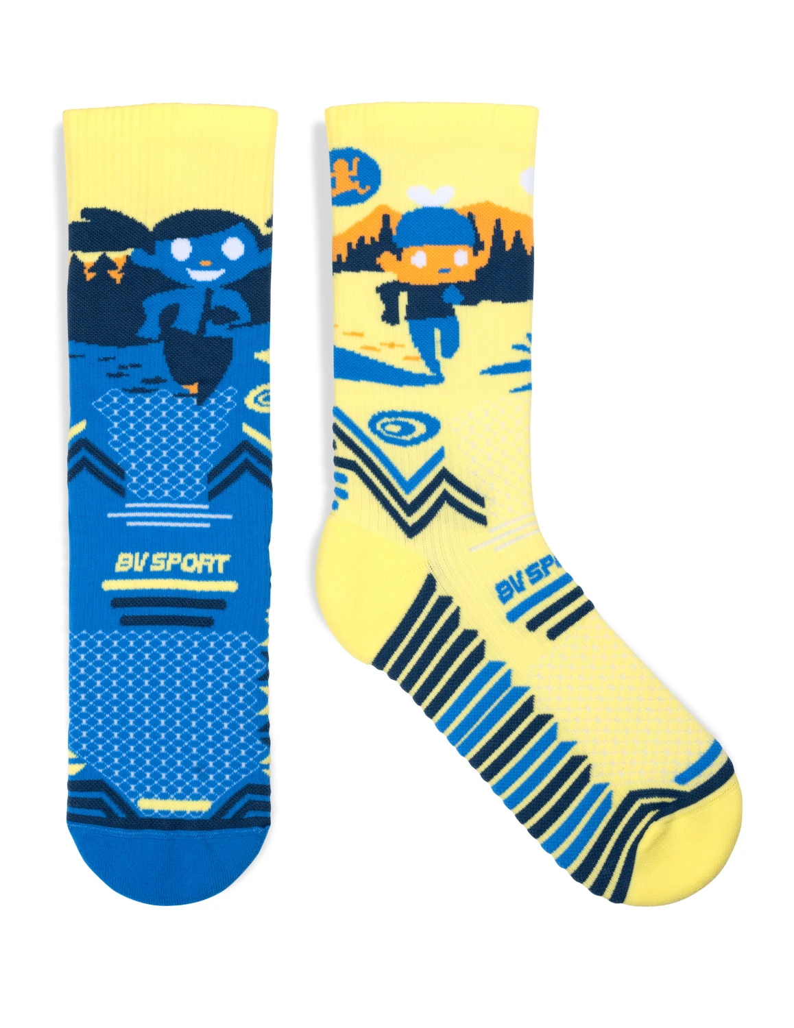 Chaussettes De Running BV Sport Trail Ultra Collector DBDB SnowRun Lover 2 Chaussettes De Running BV Sport Trail Ultra Collector DBDB SnowRun Lover – Image 2