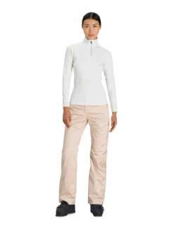 Sous-vêtement Rossignol 1/2 Zip Classique Manches Longues Femme -Équipement De Plein Air Sous Pull Rossignol Classique Femme Blanc vue globale webp 1