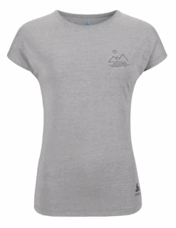 Équipement De Plein Air 11 T-Shirt De Rando Odlo Ascent 365 Manches Courtes Femme