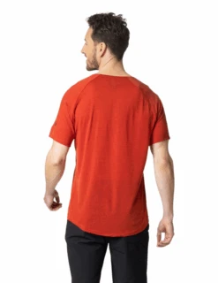 T-Shirt De Rando Odlo Ascent Performance Wool Light Sunrise Manches Courtes Homme -Équipement De Plein Air T Shirt Rando ODLO Ascent Performance Homme 551262 30811 vue porte dos