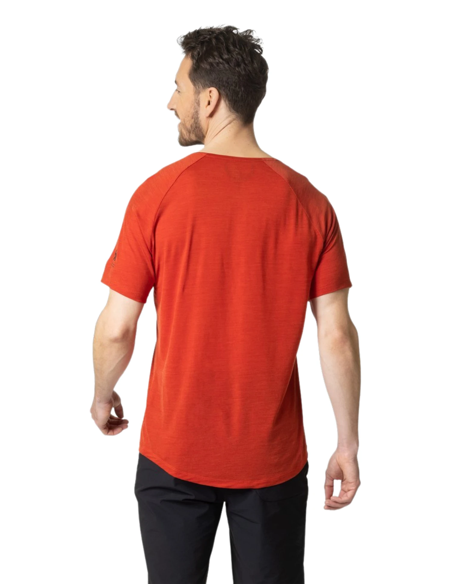 T-Shirt De Rando Odlo Ascent Performance Wool Light Sunrise Manches Courtes Homme – Image 4