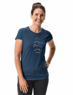 T-Shirt De Rando Vaude Tekoa Manches Courtes Femme 8 T-Shirt De Rando Vaude Tekoa Manches Courtes Femme -Équipement De Plein Air T Shirt Rando VAUDE Tekoa MC Femme 42702 1600 vue porte face