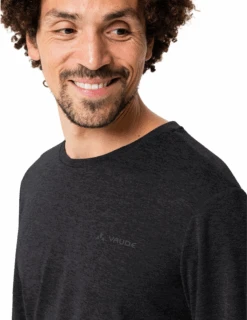 T-Shirt De Rando Vaude Essential Manches Longues Homme 11 T-Shirt De Rando Vaude Essential Manches Longues Homme -Équipement De Plein Air T Shirt Rando VAUDE Essential ML Homme 41325 0105 vue col