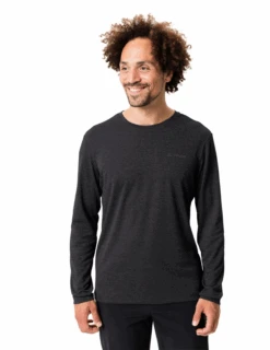 T-Shirt De Rando Vaude Essential Manches Longues Homme 8 T-Shirt De Rando Vaude Essential Manches Longues Homme -Équipement De Plein Air T Shirt Rando VAUDE Essential ML Homme 41325 0105 vue porte face