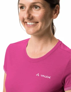 T-Shirt De Rando Vaude Sveit Manches Courtes Femme -Équipement De Plein Air T Shirt Rando VAUDE Sveit Femme 40398 3800 vue col