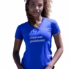 T-Shirt De Running Coureur Du Dimanche La Parisienne Manches Courtes Femme