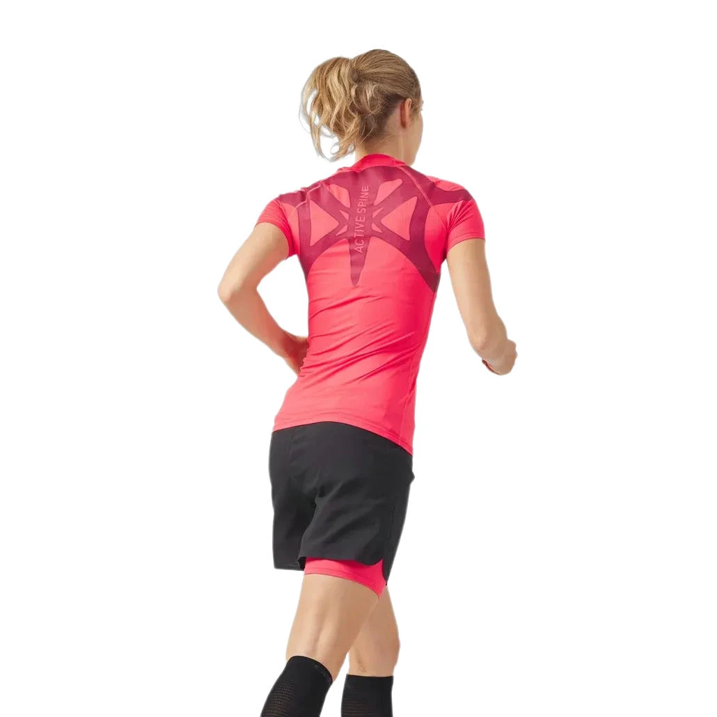 T-Shirt De Running Odlo Active Spine 2.0 Manches Courtes Femme – Image 4