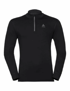Sous-vêtement Odlo Warm Merino 200 Manches Longues Col 1/2 Zip Homme