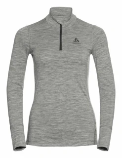 Sous-vêtement Odlo Warm Merino 200 Manches Longues Col 1/2 Zip Femme