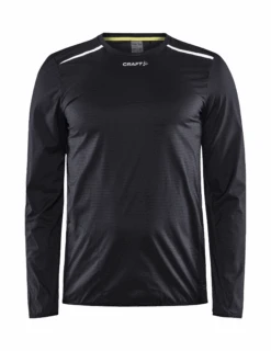 T-Shirt De Running Craft Pro Hypervent Wind Manches Longues Homme