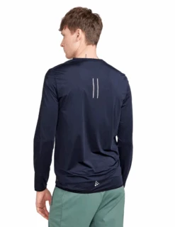 T-Shirt De Running Craft Pro Hypervent Wind Manches Longues Homme -Équipement De Plein Air T shirt Runnning CRAFT Pro Hypervent Wind ML Homme CO1910411 999000 vue porte dos
