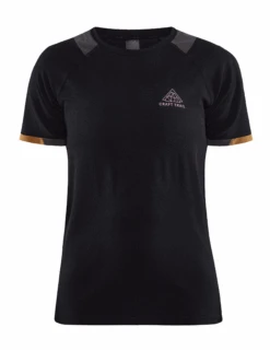 T-Shirt De Running Craft Pro Trail Fuseknit Manches Courtes Femme